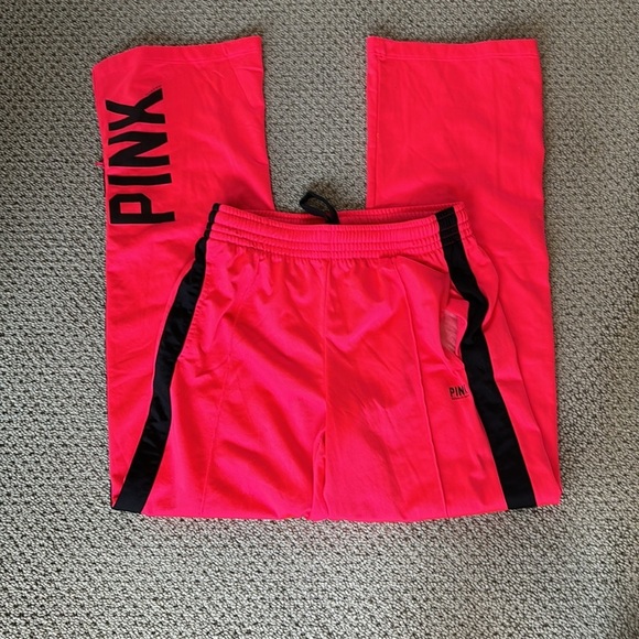 2/$30 Victoria’s Secret PINK Track Pants (Pink w/black stripe) Size XS•TP•XP - Picture 4 of 8